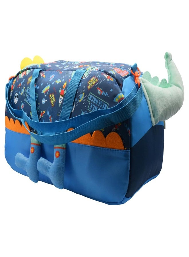 Ji and Ja حقيبة سفر جي وجا للأولاد والبنات - حقيبة رياضية للأطفال، مناسبة للرحلات القصيرة، وحقائب كبيرة الحجم للمراهقين (ديناصور) - Image 3